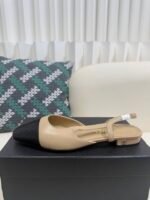 Chanel Colorblock Sandals / Heel Height: 2cm - Image 6