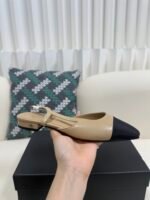 Chanel Colorblock Sandals / Heel Height: 2cm - Image 11