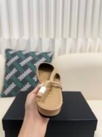 Chanel Colorblock Sandals / Heel Height: 2cm - Image 8