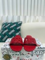 Dolce & Gabbana 3D logo flat slippers - Image 3
