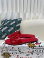 Dolce & Gabbana 3D logo flat slippers - Image 2