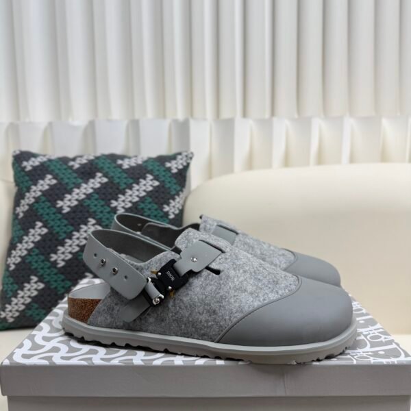 DIOR x Birkenstock co-branded milcnco closed-toe sandals