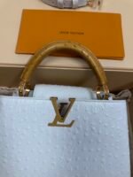 Louis Vuitton Capucines BB Ostrich Leather Handbag Model: M24714 Size: 27cm*18cm*9cm - Image 4