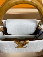 Louis Vuitton Capucines BB Ostrich Leather Handbag Model: M24714 Size: 27cm*18cm*9cm - Image 5