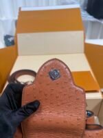 Louis Vuitton Capucines BB Ostrich Leather Handbag Model: M24714 Size: 27cm*18cm*9cm - Image 9