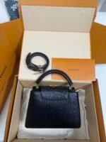 Louis Vuitton Capucines BB Ostrich Leather Handbag Model: M24714 Size: 27cm*18cm*9cm - Image 3