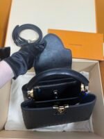 Louis Vuitton Capucines BB Ostrich Leather Handbag Model: M24714 Size: 27cm*18cm*9cm - Image 8