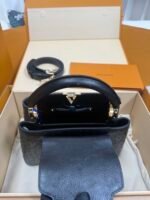 Louis Vuitton Capucines BB Ostrich Leather Handbag Model: M24714 Size: 27cm*18cm*9cm - Image 9