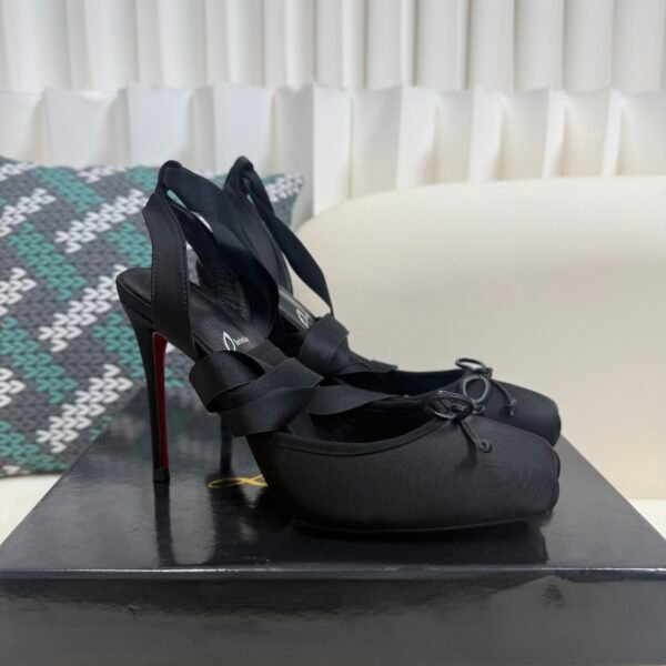Christian Louboutin Ballet Bow Pumps Heel Height: 10cm