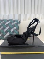 Christian Louboutin Ballet Bow Pumps Heel Height: 10cm - Image 5