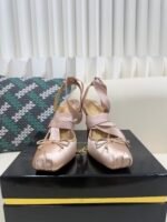 Christian Louboutin Ballet Bow Pumps Heel Height: 10cm - Image 3