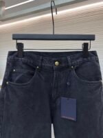 LOUIS VUITTON checkerboard denim pants - Image 9