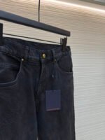 LOUIS VUITTON checkerboard denim pants - Image 4