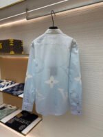 LOUIS VUITTON24SS printed cotton poplin long sleeved shirt - Image 3