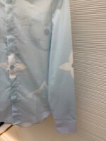 LOUIS VUITTON24SS printed cotton poplin long sleeved shirt - Image 5