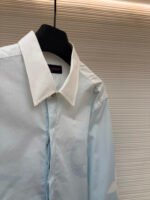 LOUIS VUITTON24SS printed cotton poplin long sleeved shirt - Image 4