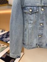 LOUIS VUITTON adhesive letter denim jacket - Image 6