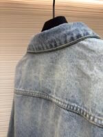 LOUIS VUITTON adhesive letter denim jacket - Image 3