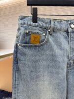 LOUIS VUITTON Adhesive Letter Jeans - Image 7