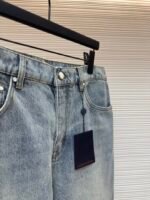 LOUIS VUITTON Adhesive Letter Jeans - Image 3
