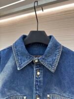 LOUIS VUITTON sun faded denim jacket - Image 8