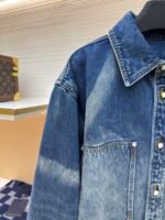 LOUIS VUITTON sun faded denim jacket - Image 7