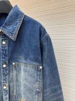 LOUIS VUITTON sun faded denim jacket - Image 6
