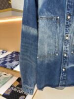 LOUIS VUITTON sun faded denim jacket - Image 5