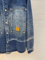 LOUIS VUITTON sun faded denim jacket - Image 4