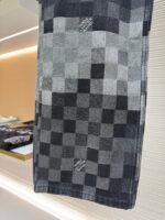 LOUIS VUITTON checkerboard mosaic denim pants - Image 6