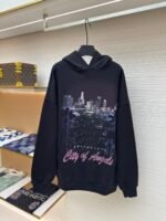 Balenciaga City Night Print Hoodie