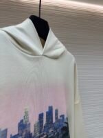 Balenciaga City Night Print Hoodie - Image 3