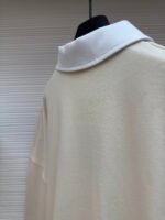 LOUIS VUITTON letter embroidered zipper hoodie - Image 3