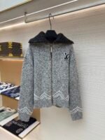LOUIS VUITTON Nigo Series Zipper Knitted Waist Jacket