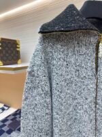 LOUIS VUITTON Nigo Series Zipper Knitted Waist Jacket - Image 6