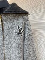 LOUIS VUITTON Nigo Series Zipper Knitted Waist Jacket - Image 7