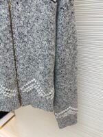 LOUIS VUITTON Nigo Series Zipper Knitted Waist Jacket - Image 9