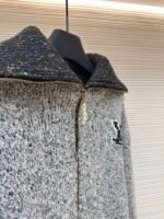 LOUIS VUITTON Nigo Series Zipper Knitted Waist Jacket - Image 10