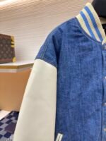 Celine washed denim baseball jacket - Image 8