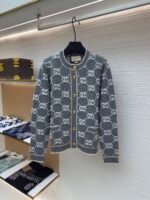 Gucci off loop G-letter cardigan