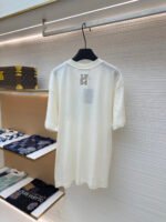 LOUIS VUITTON Snowflake Cotton Metal Diamond T-shirt - Image 2