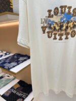 LOUIS VUITTON Snowflake Cotton Metal Diamond T-shirt - Image 6