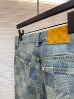 LOUIS VUITTON checkerboard denim shorts - Image 3