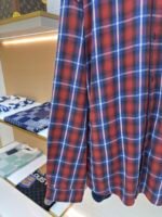 Balenciaga plaid double layered shirt jacket - Image 6
