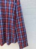 Balenciaga plaid double layered shirt jacket - Image 5