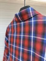 Balenciaga plaid double layered shirt jacket - Image 3