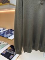 Loro Piana Seagull Collar Polo Long Sleeve Shirt - Image 6