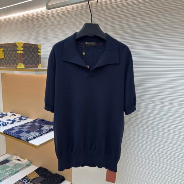 Loro Piana Walkery Seagull Collar Polo Shirt