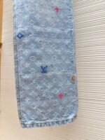 LOUIS VUITTON colorful letter jacquard denim pants - Image 5
