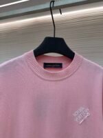 LOUIS VUITTON Embroidered Letter Pin Short Sleeve - Image 9